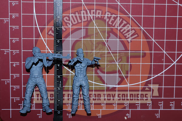 gangster thug toy soldiers 54mm