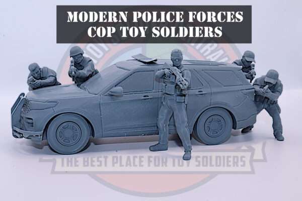 modern police forces cop toy soldiers