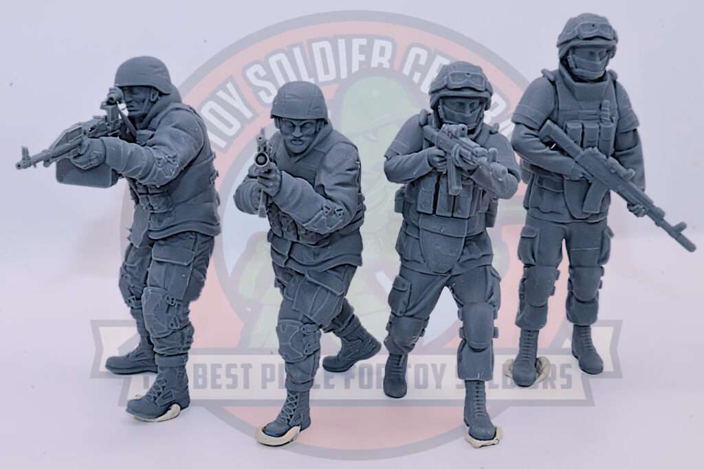 modern russian toy soldier squad