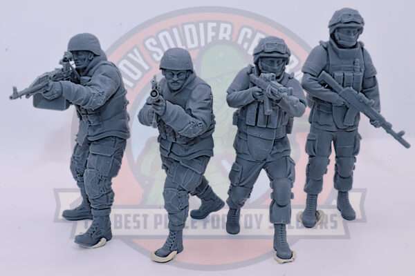 modern russian toy soldier squad