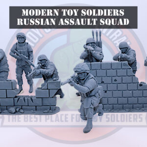 russian assault squad modern toy soldiers