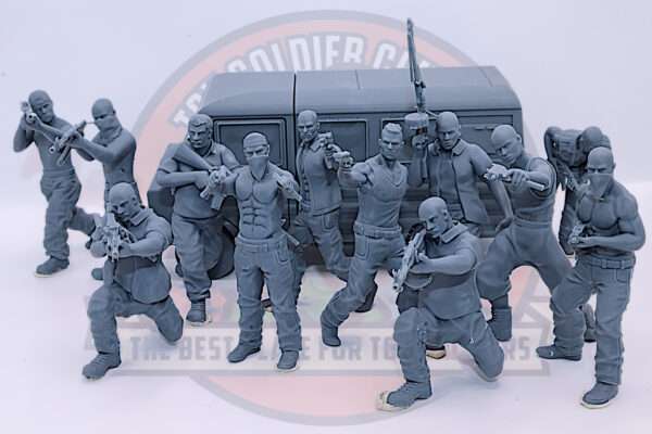 street criminals army men resin