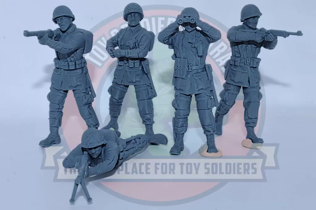 Ww2 Toy Rabbit World War 2 Toy Soldiers - American Paratroopers
