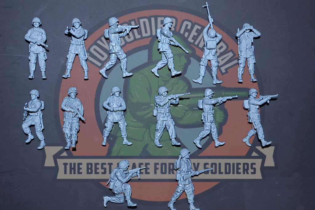 洋楽 Apprehended Soldiers World War 2 Toy Soldiers - American Paratroopers