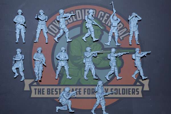 usa ww2 paratroops army men