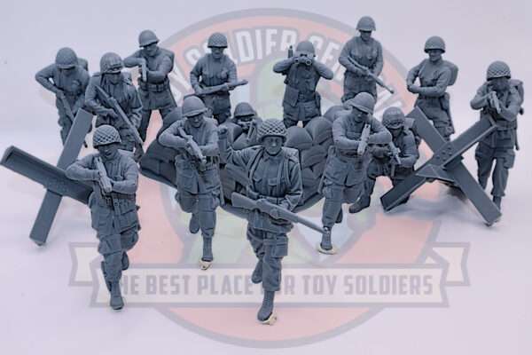 ww2 platoon us paratroopers army men