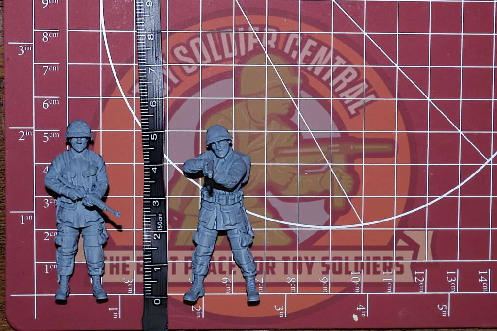 ww2 usa paratroopers 54mm army men