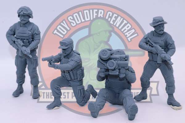 54mm ukrainian toy soldiers grey