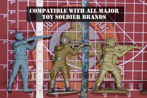 Close Up Navy Sailors 54mm WW2 US Scale Comparison