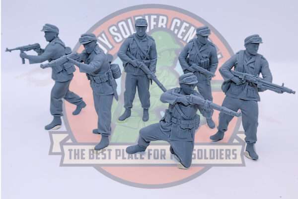 German Afrika Corps Desert Caps Toy Soldiers