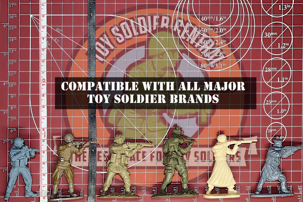 Modern Ukrainians 54mm Scale Comparison