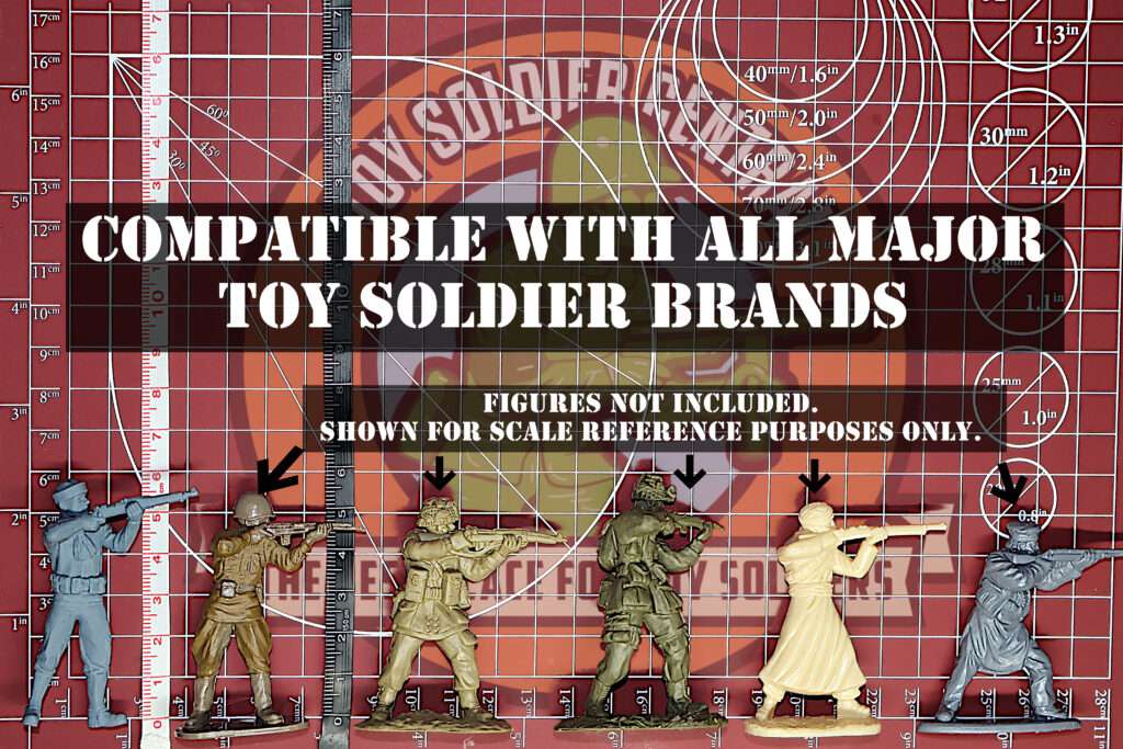 US toy Navy Sailors 54mm WW2 Scale Comparison