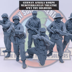 afrika korps army men ww2 squad