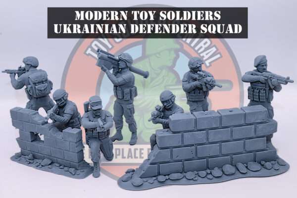 mars ukrainian toy soldiers 54mm