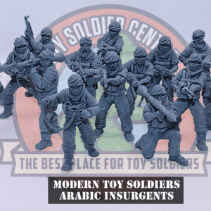 modern arabic insurgent 54mm toy soldiers