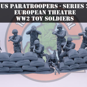 ww2 army men toys US paratroopers 54mm