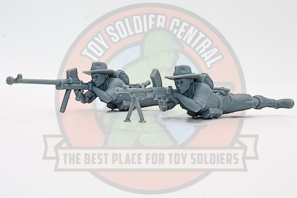 grey ww2 australian army men