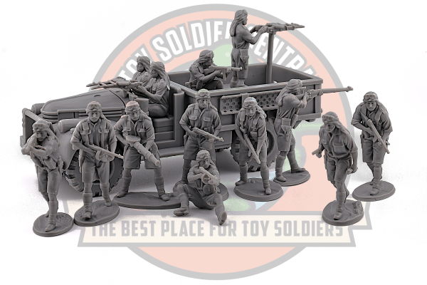 ww2 uk toy soldier british sas 54mm