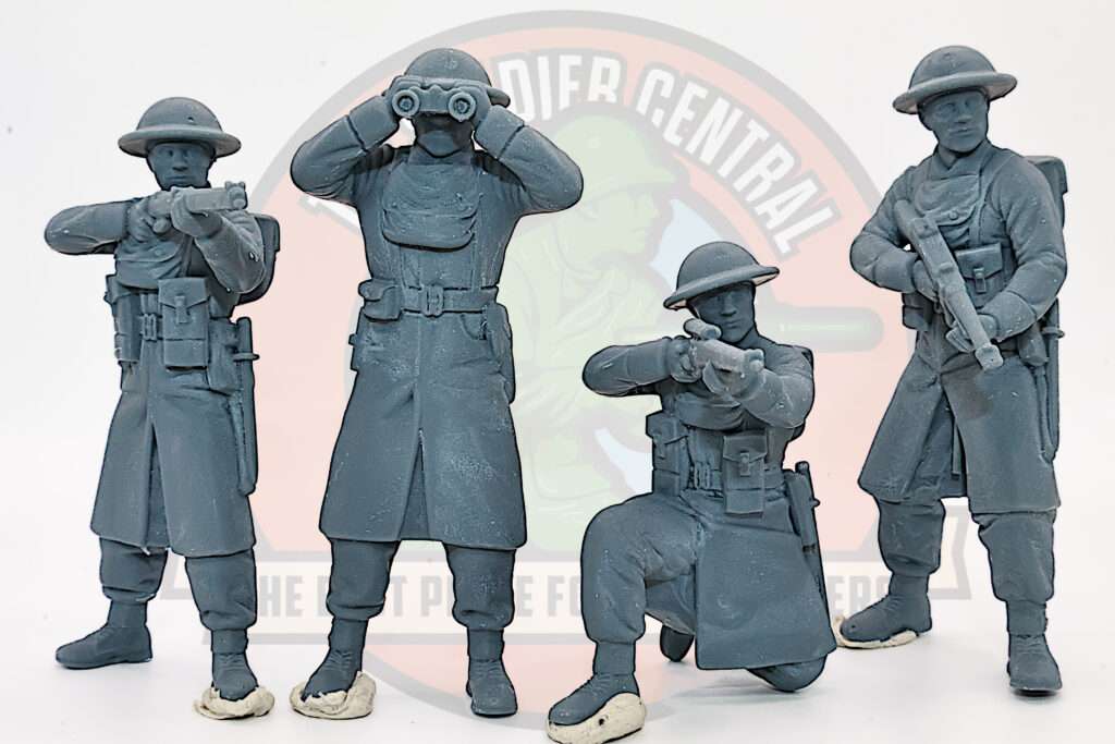 UK brit winter gear army men grey