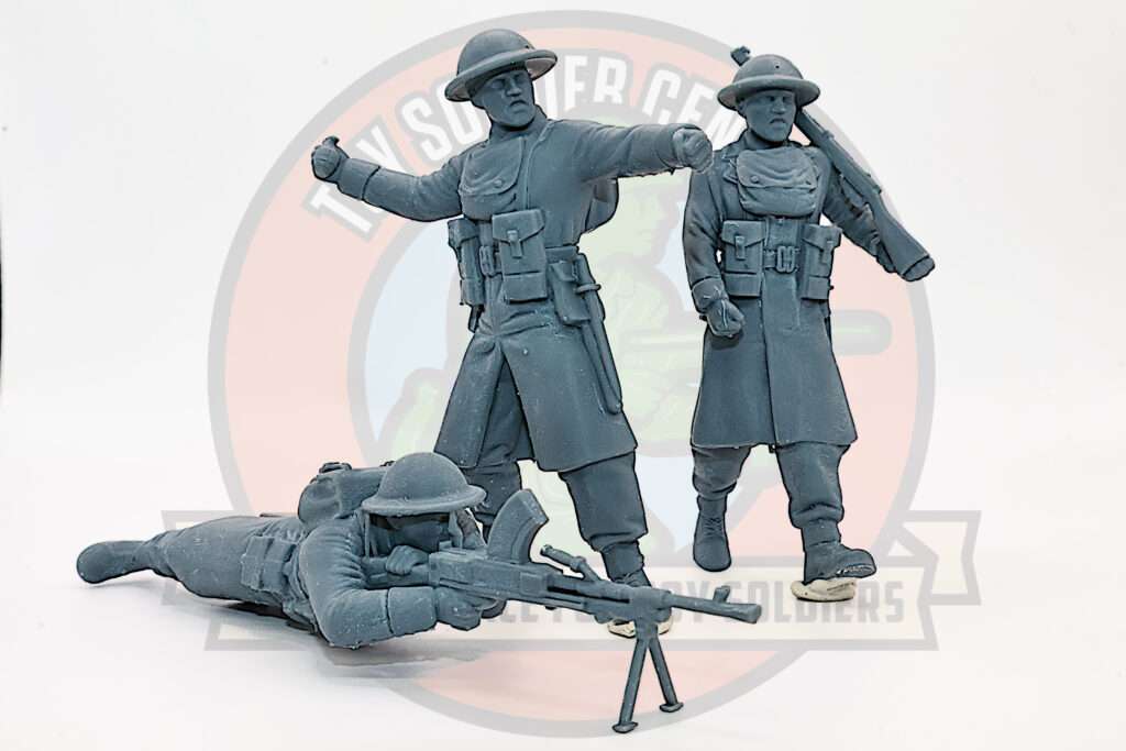 airfix british toy soldiers winter