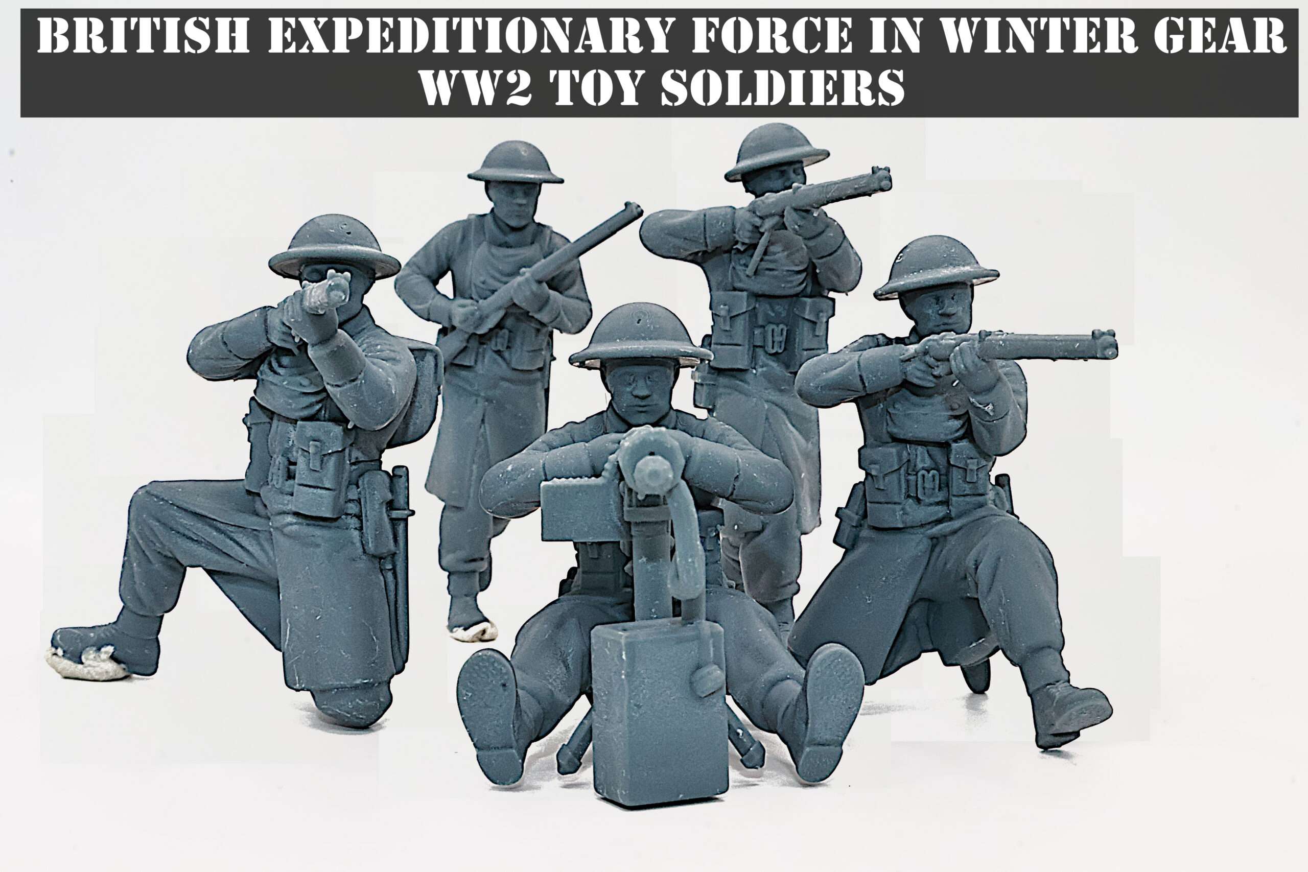 ww2 british expeditionary force winter toy soldiers