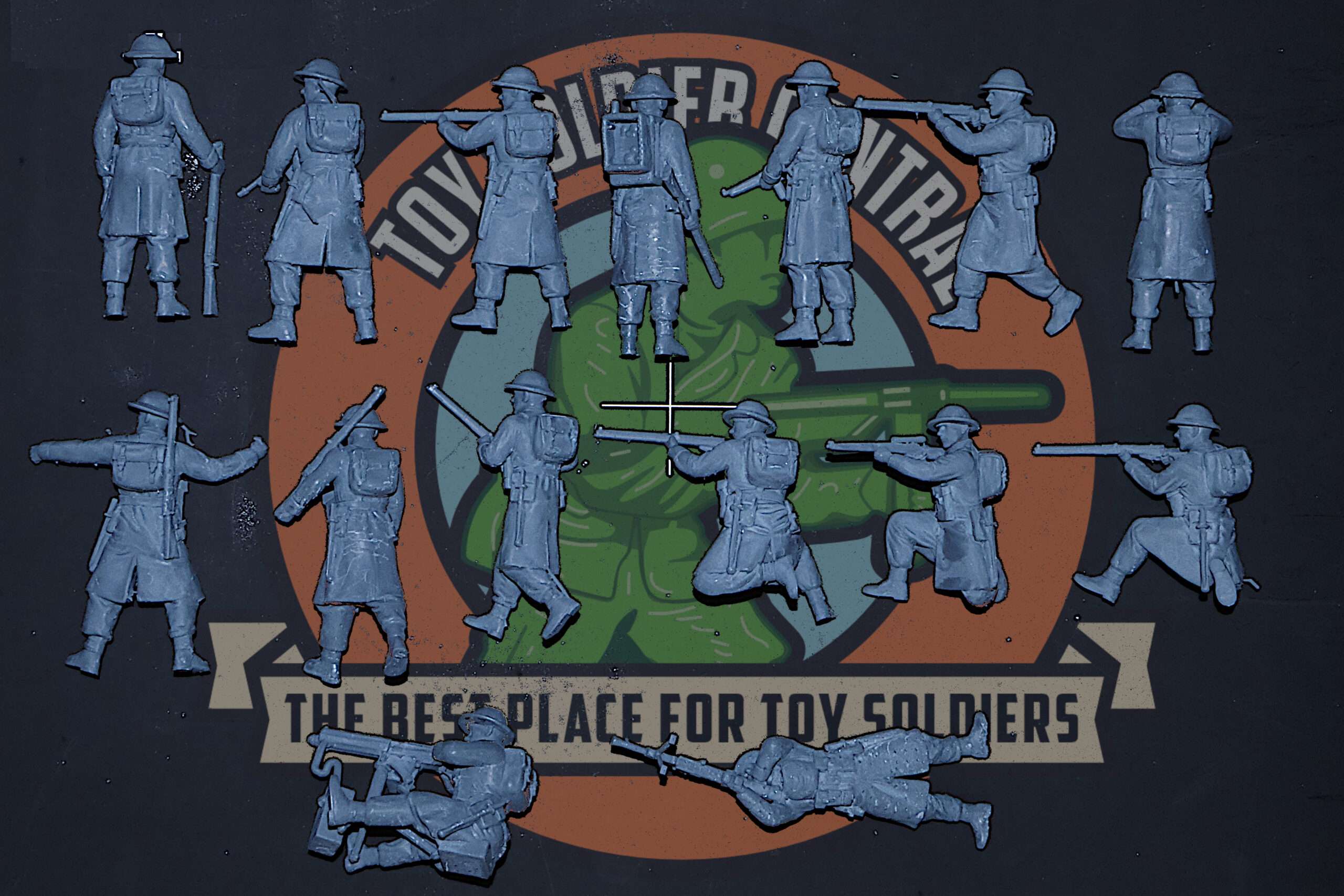 ww2 british winter gear toy soldiers