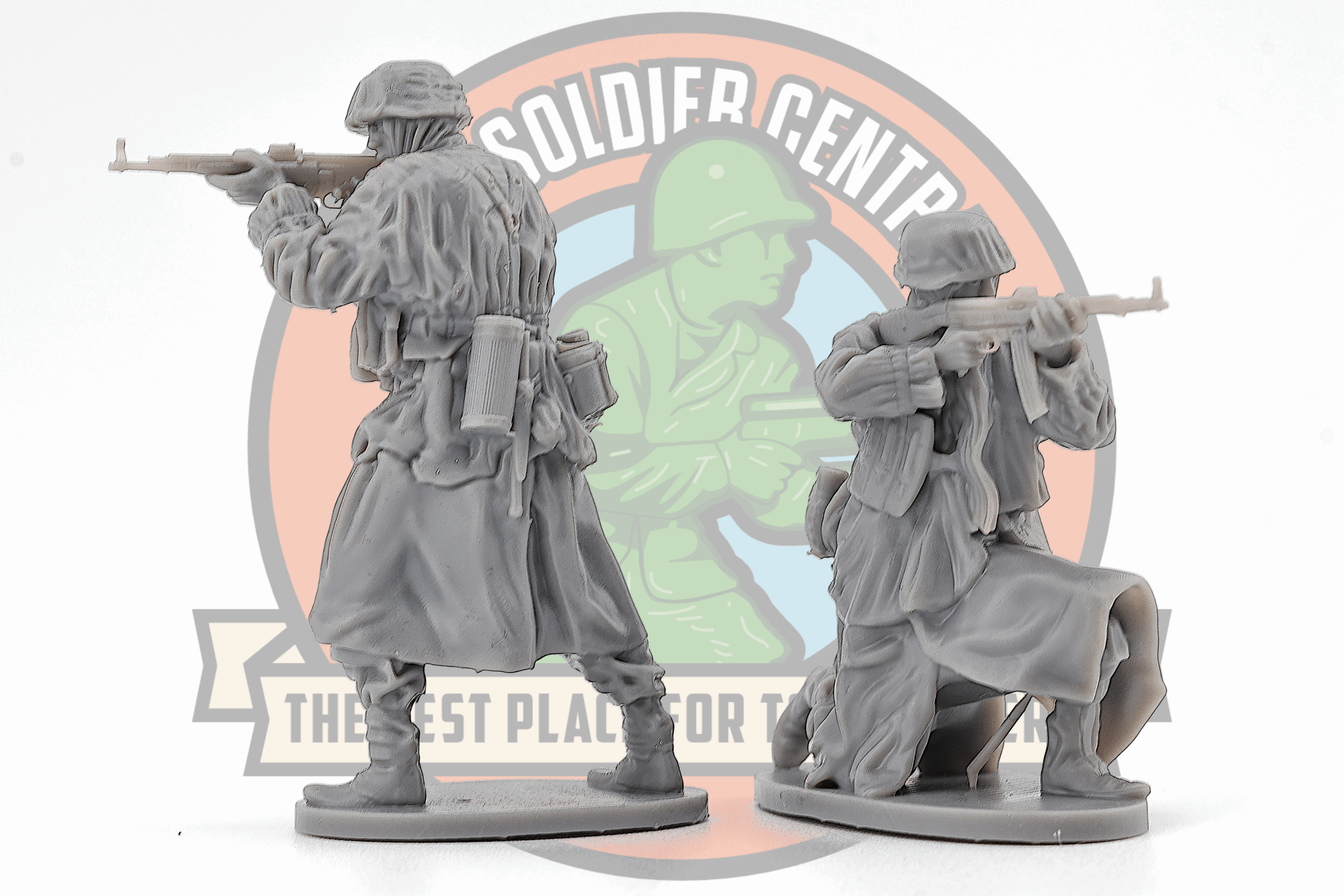 german stg44 toy soldier army men plastic