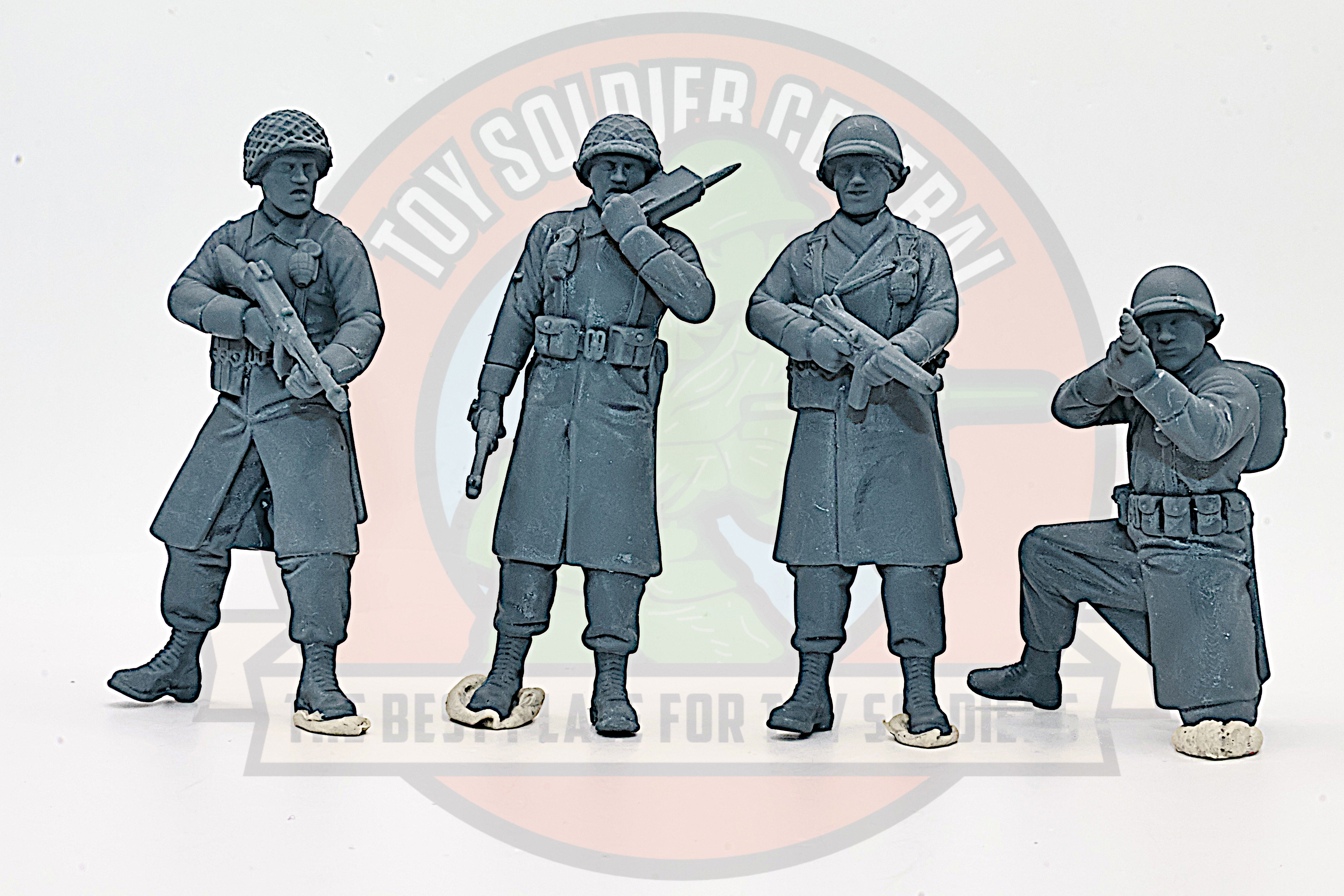 battle of the bulge toy soldiers 54mm