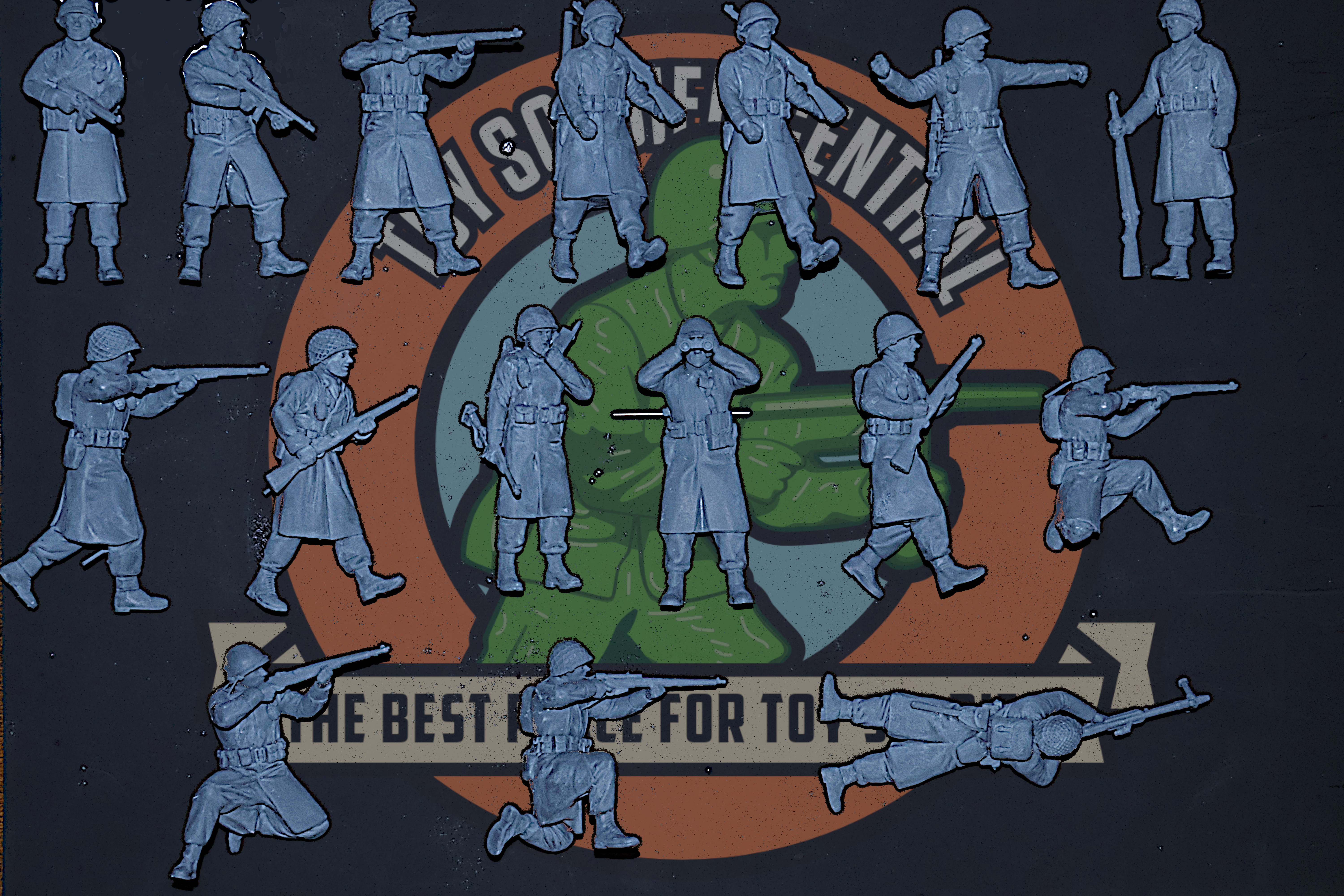 usa winter gear toy soldiers