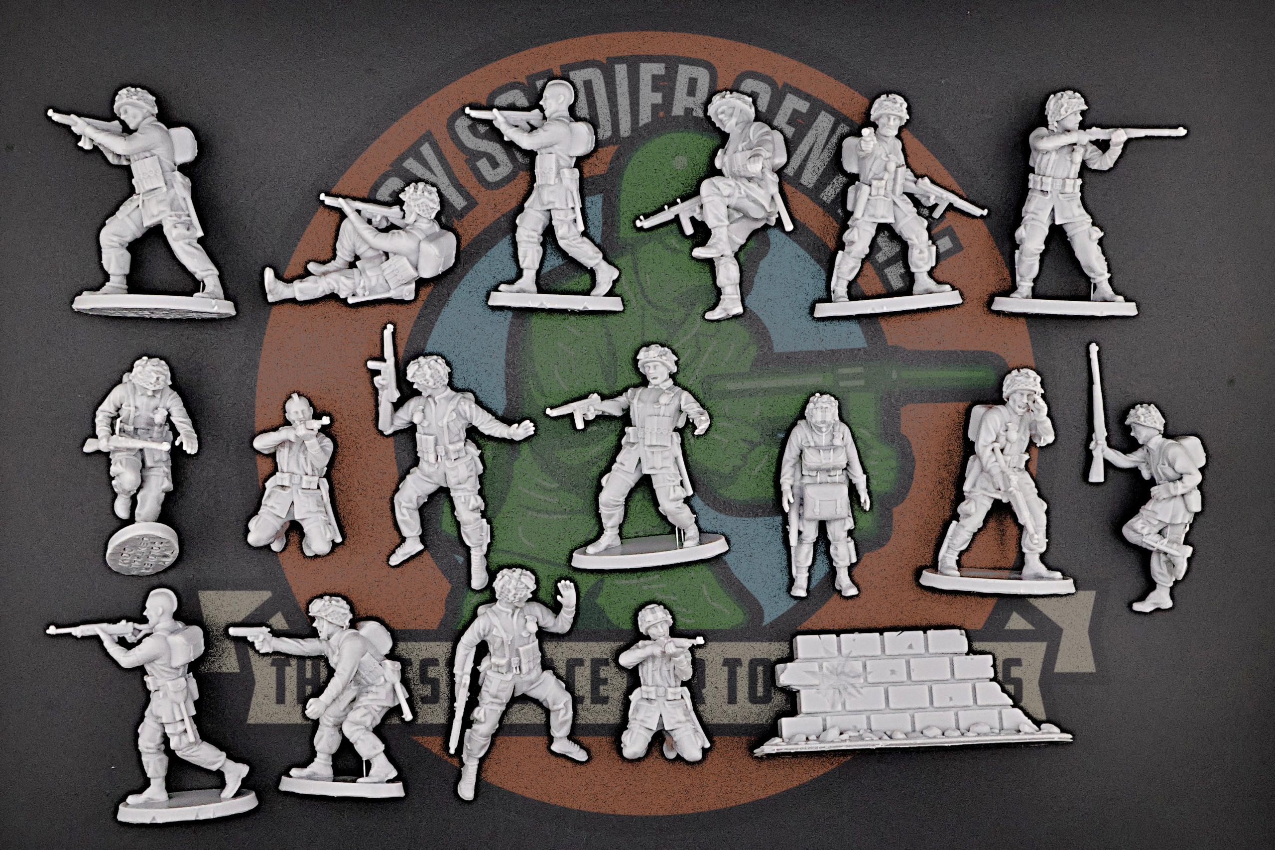 1 30 scale big 1 32 us paratroopers plastic general