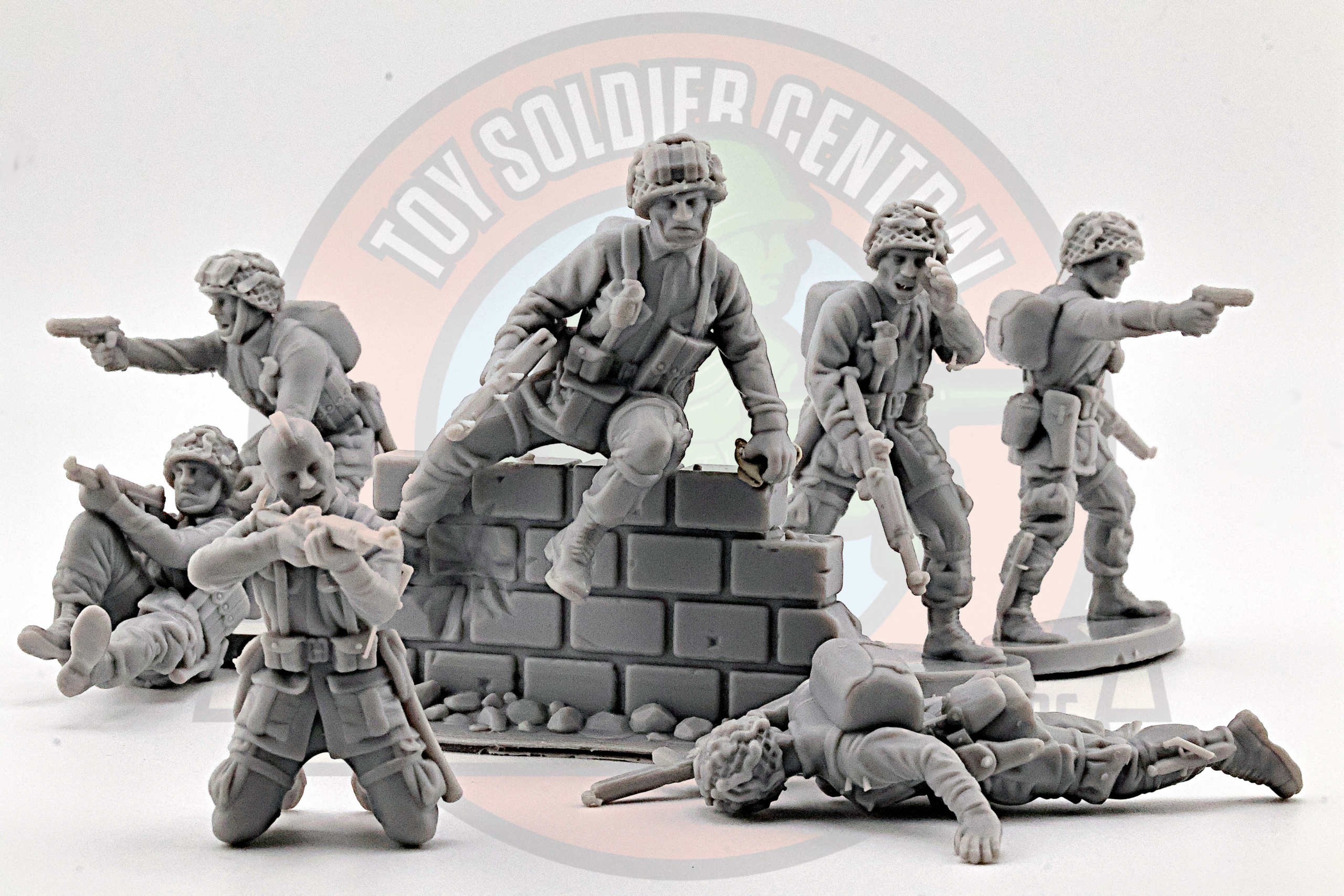 Toy Soldiers US Paratroopers series 3