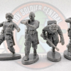 Wounded US Paratrooper Army Men Resin