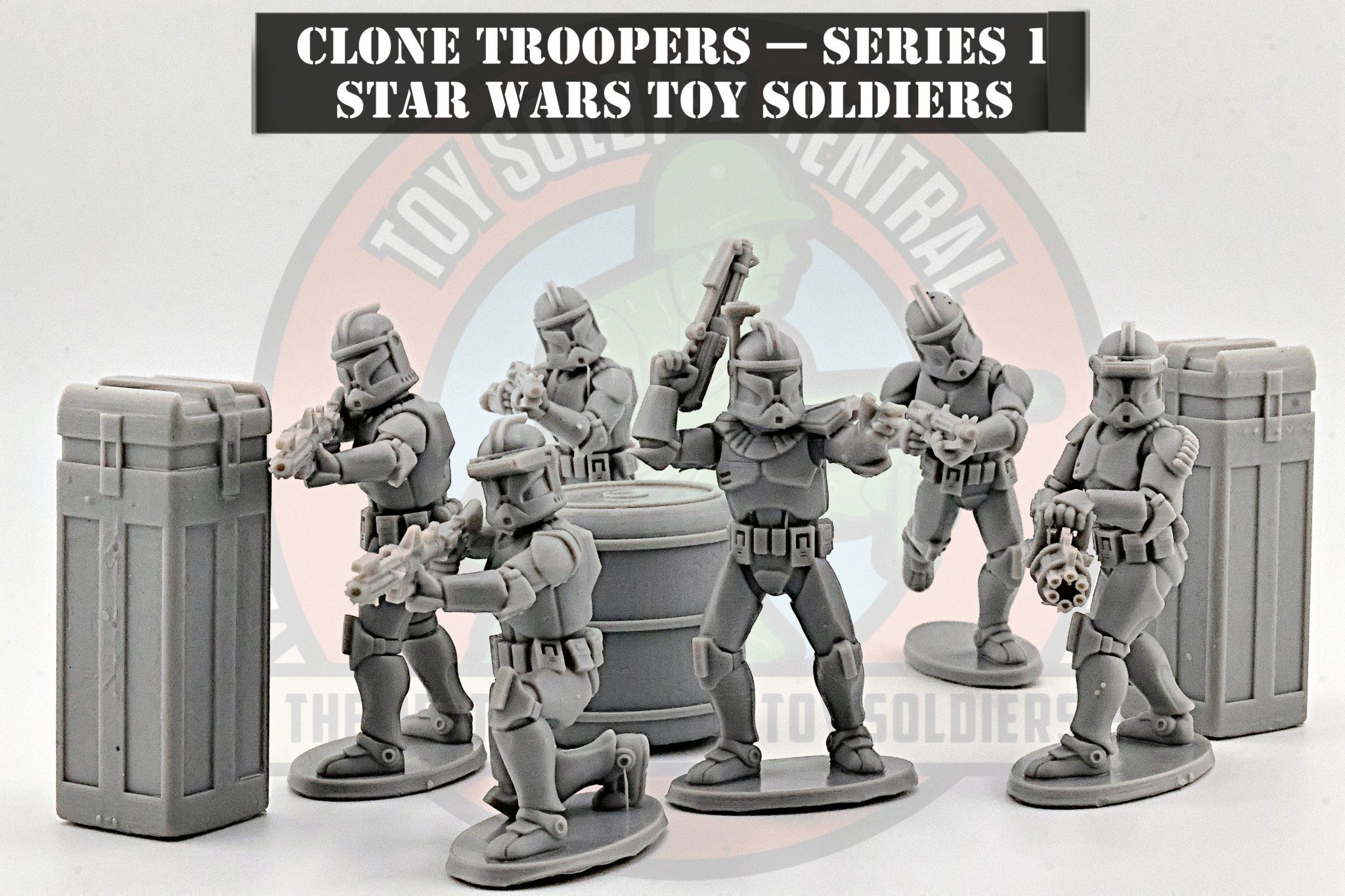 Star Wars Clone Trooper Toy Soldiers