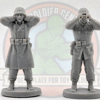 grey winter toy soldiers us m116 crew