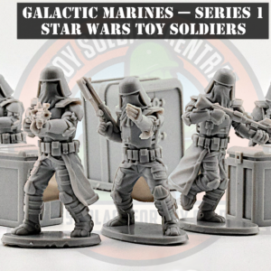 no bases galactic marines 3d printed star wars toy soldiers with bases