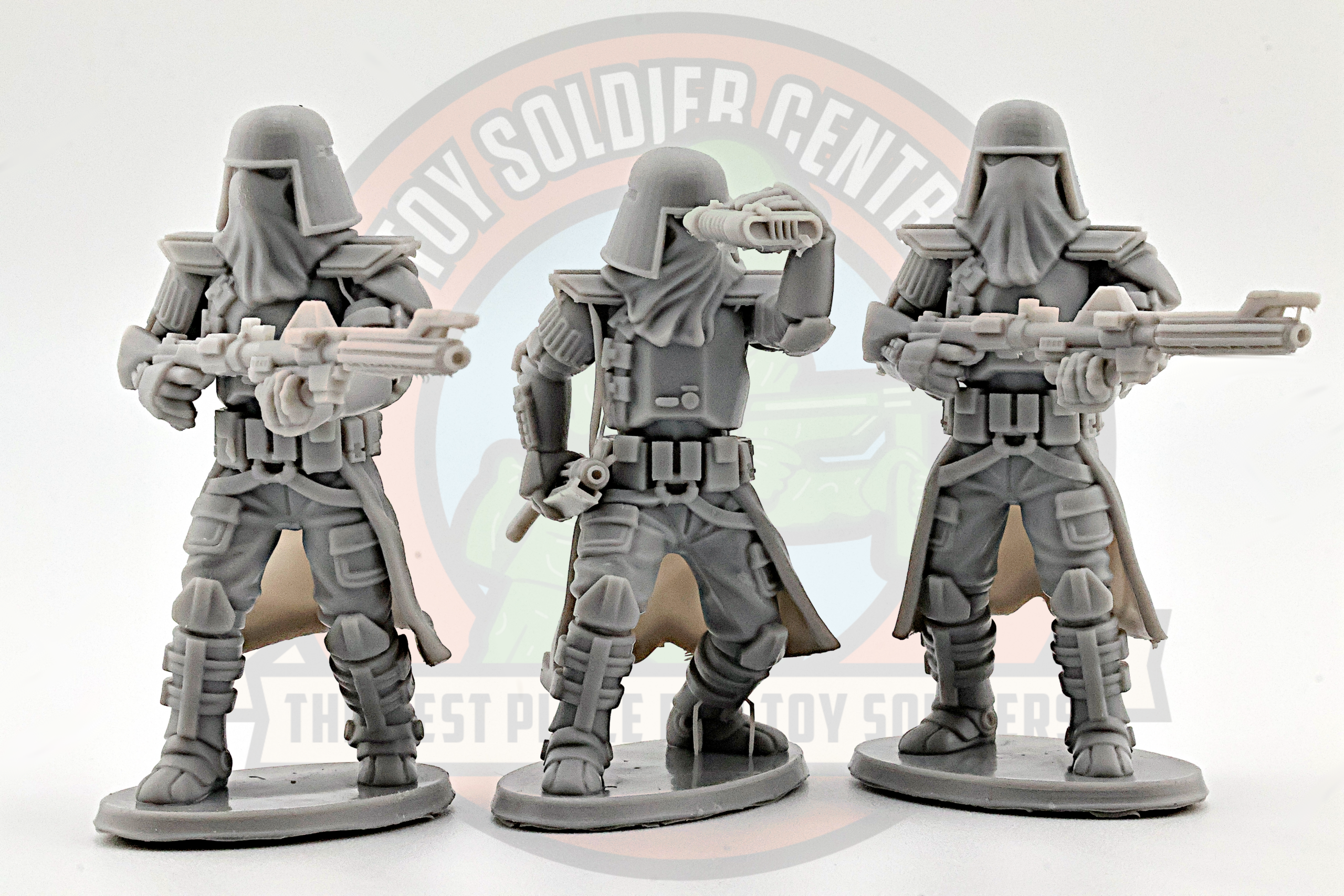 star wars galactic marines army men grey