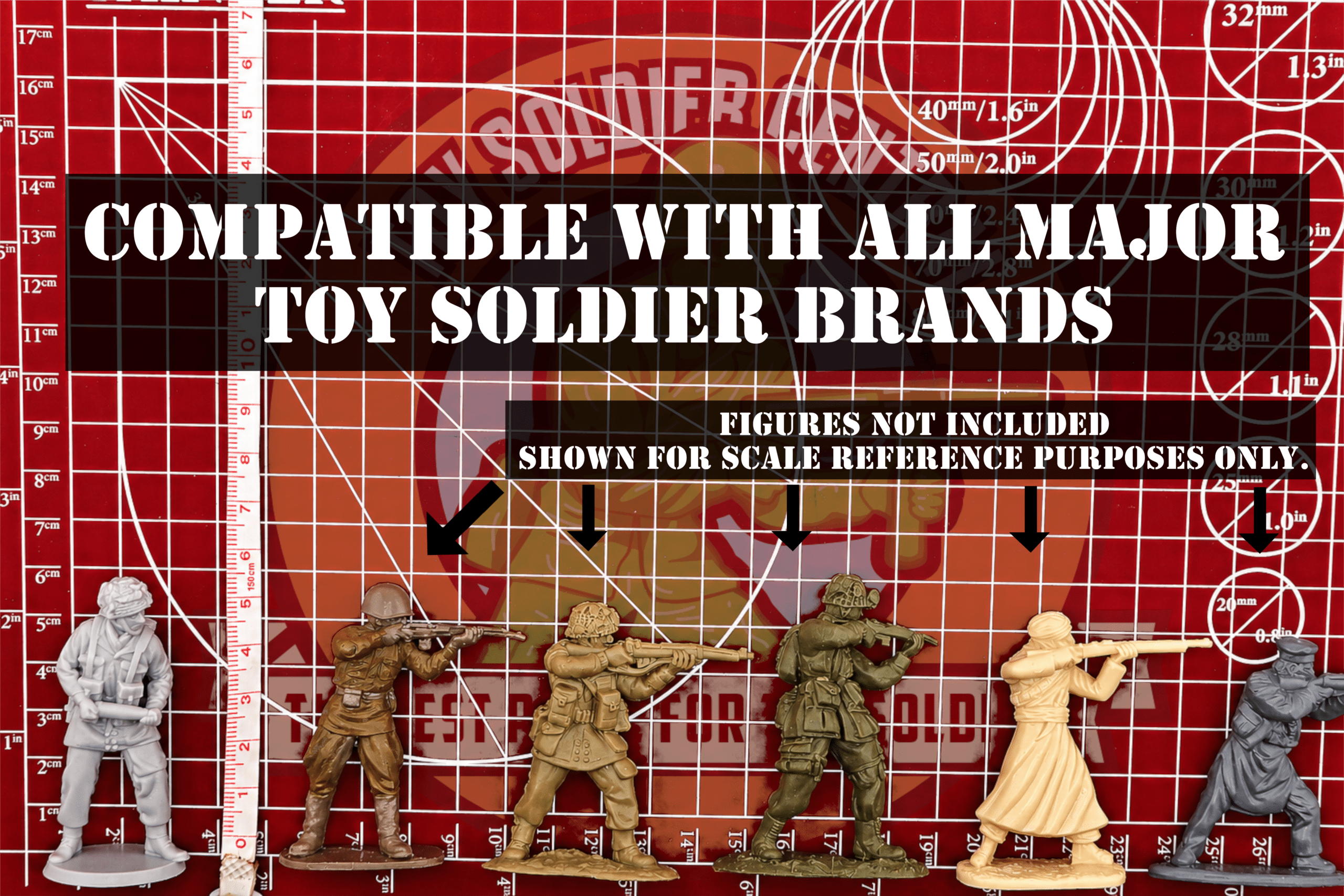 54mm uk paratrooper toy soldier crewman