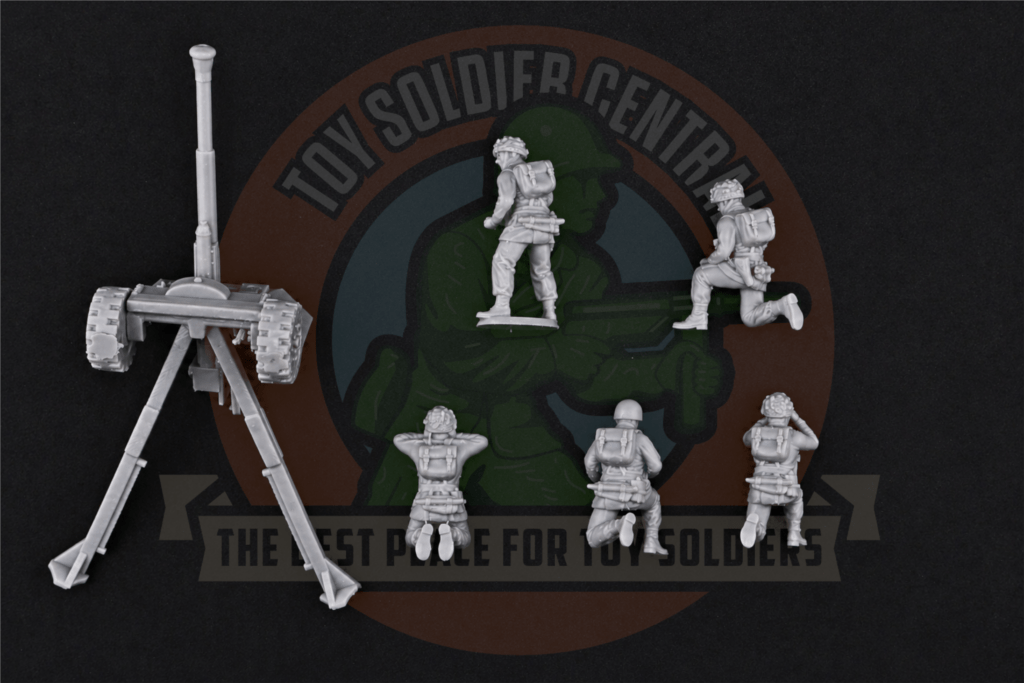 back 6 pound artillery cannon crew