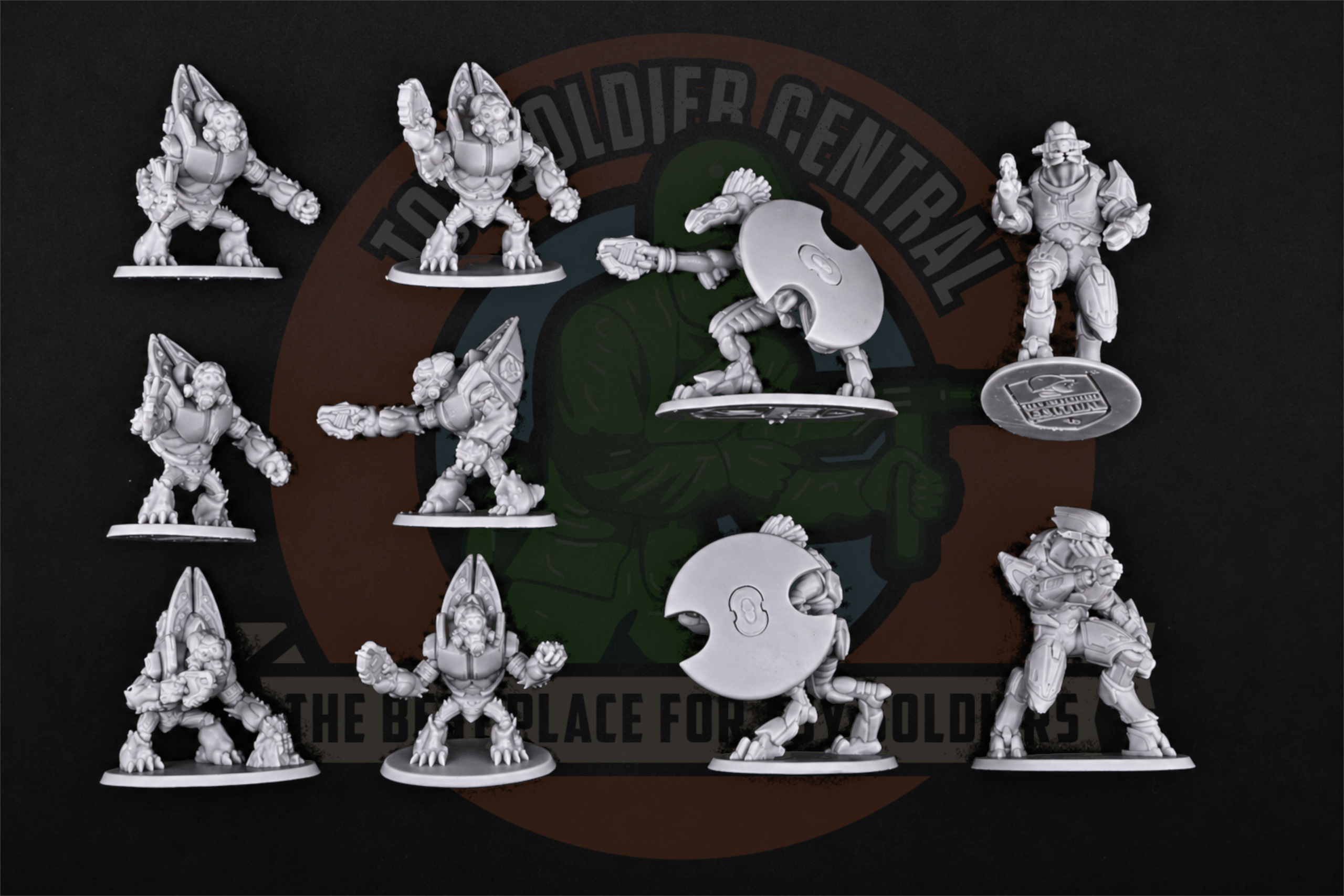 front halo covenant toy soldier squads
