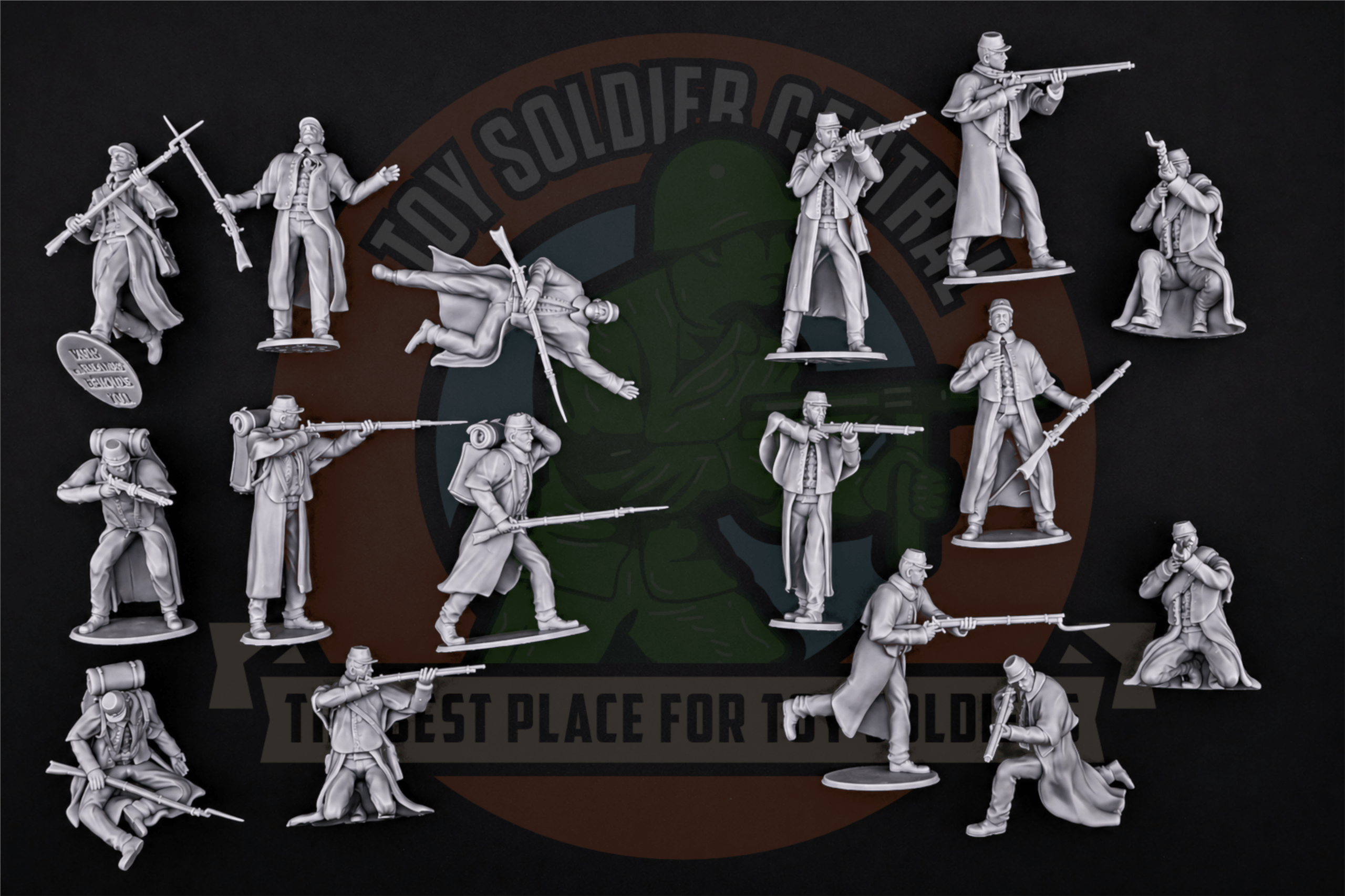 front toy soldier central civil war paul knapp figures