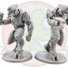 halo elite toy soldier figures grey resin