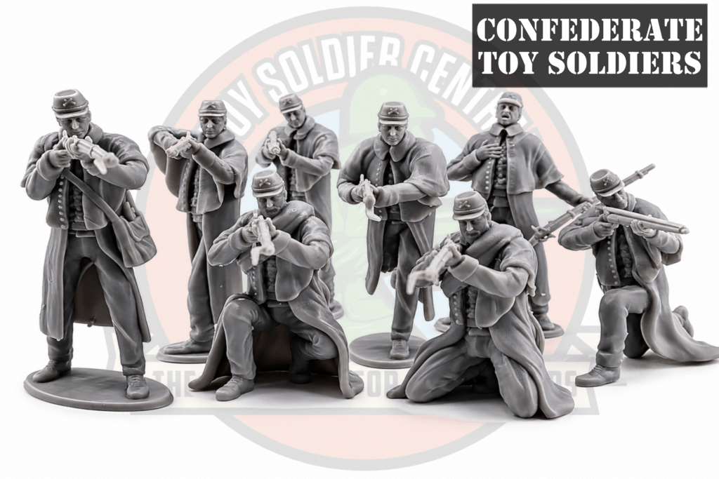 toy soldier central confederate toy soldiers