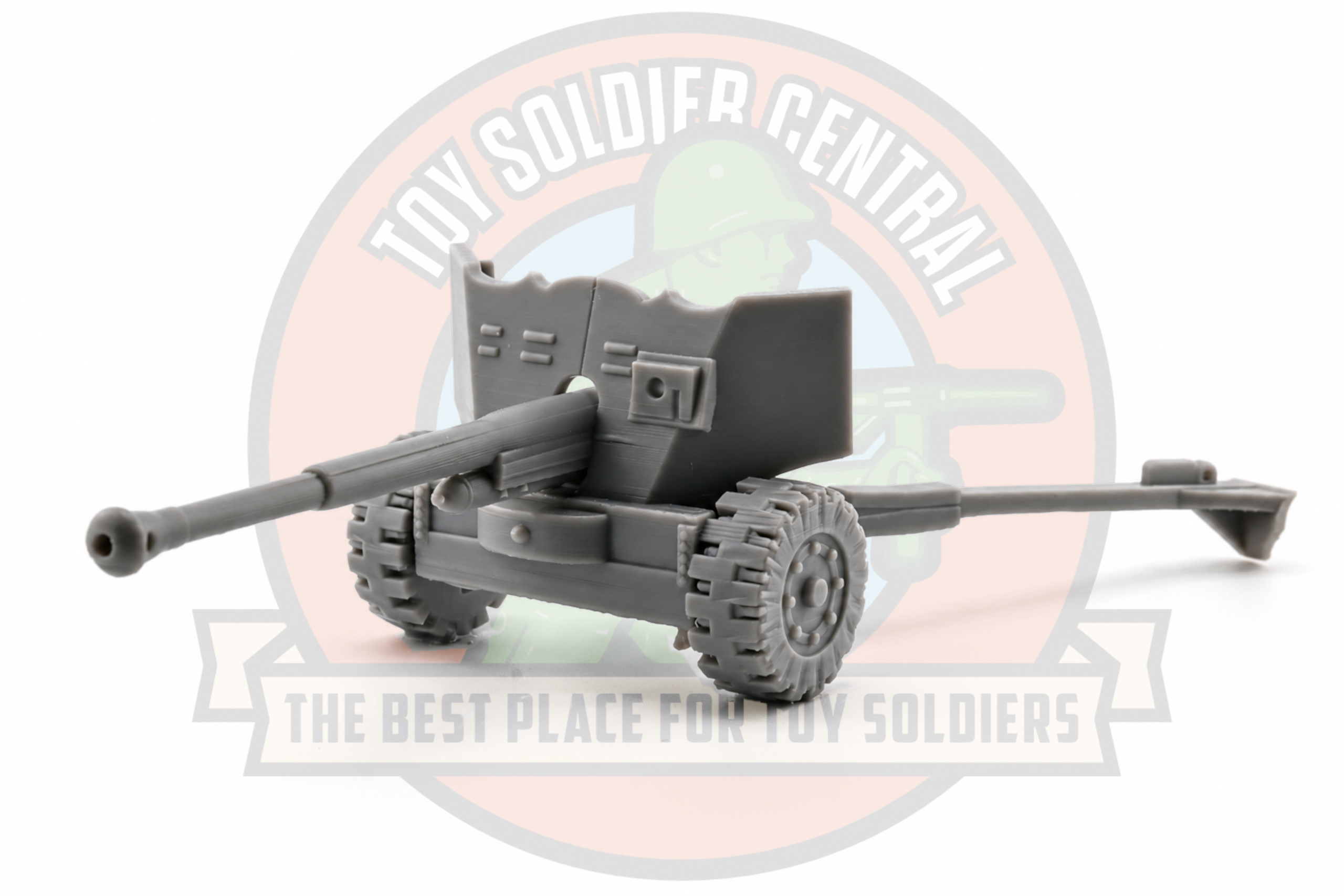 uk 6 pounder cannon toy soldier