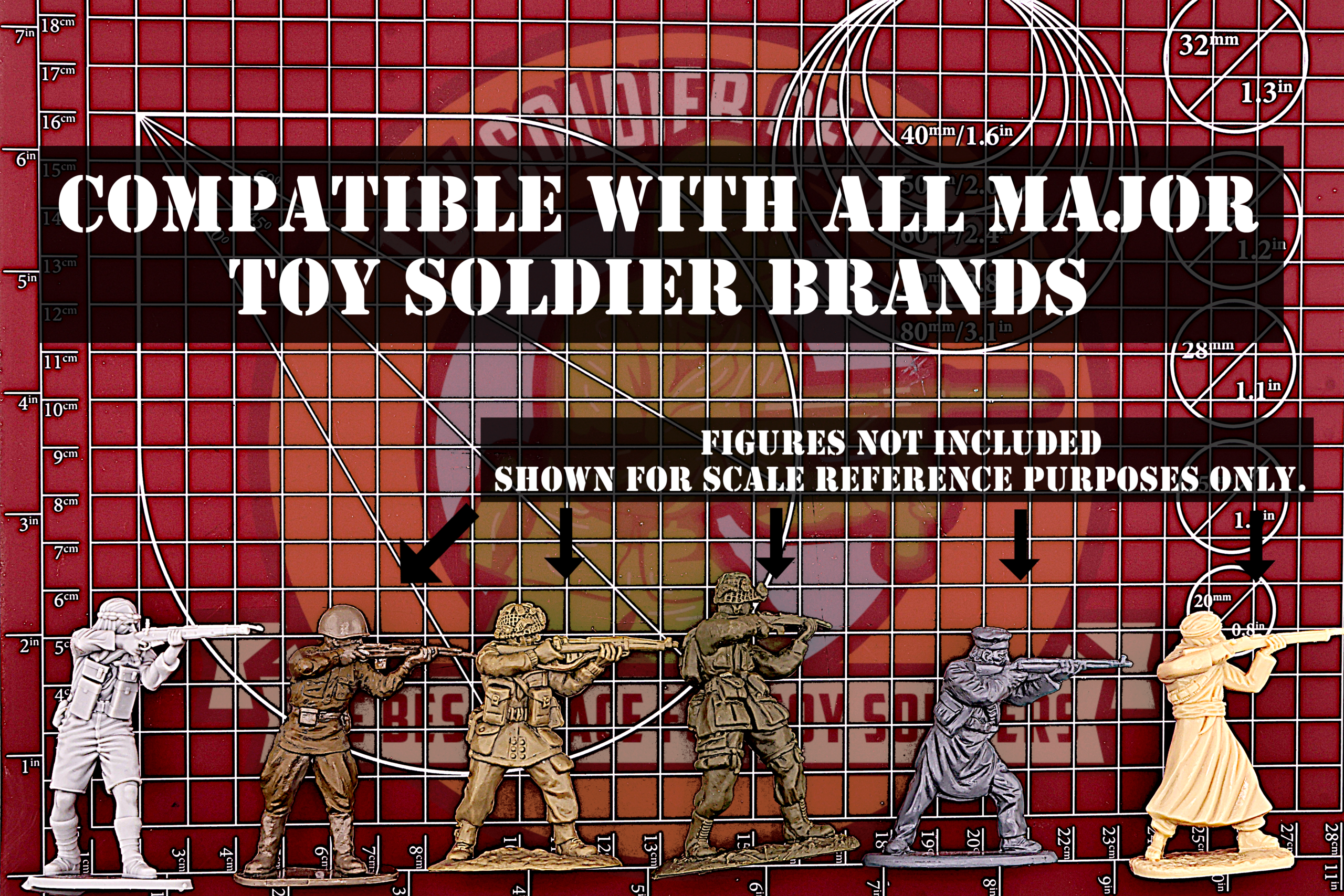toy soldier central 54mm 1x30 scale