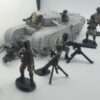 british indian toy soldiers with tank central