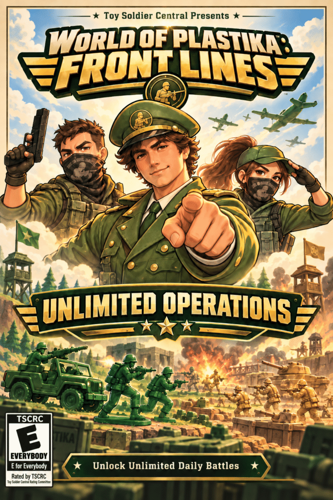 Toy Soldier Front Lines Cover